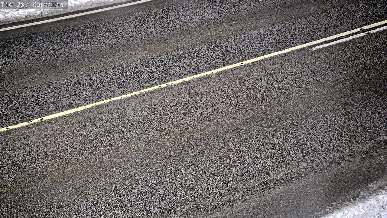 Weather Camera Image Road 28 Haapavesi, Karsikas, Haapavesi, Pohjois-Pohjanmaa