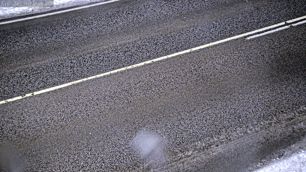 Weather Camera Image Road 28 Haapavesi, Karsikas, Haapavesi, Pohjois-Pohjanmaa