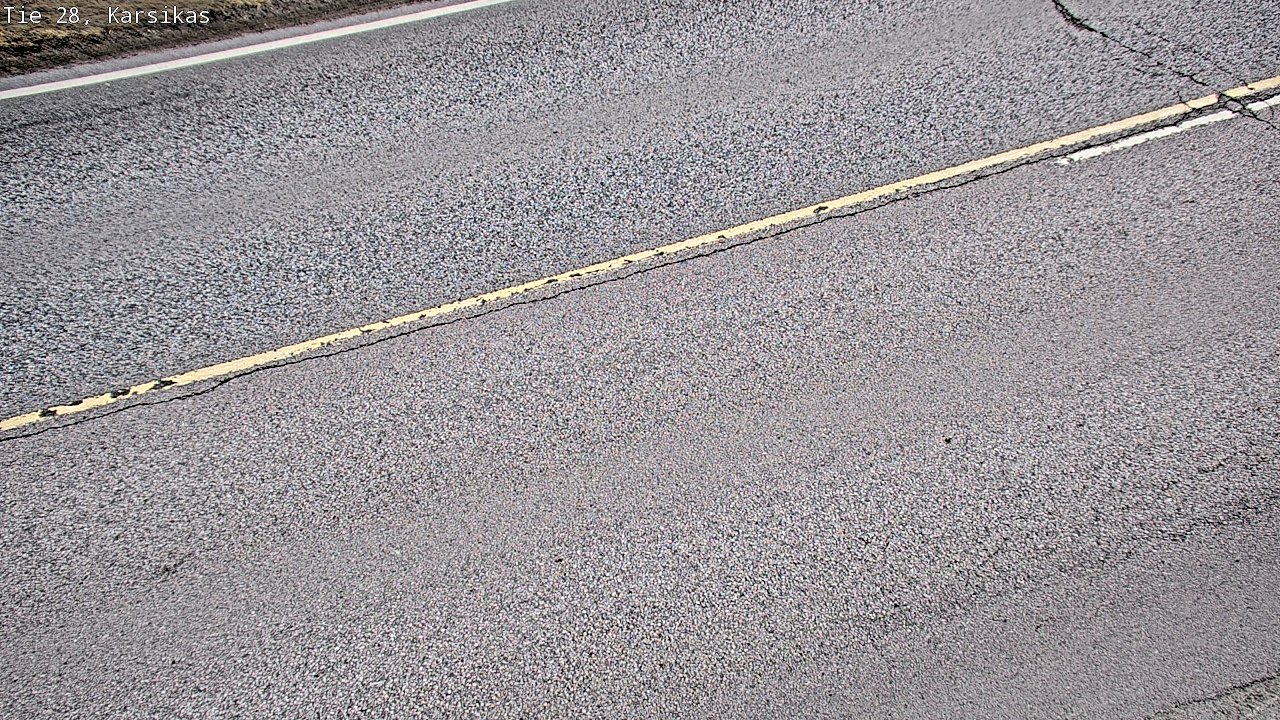 Weather Camera Image Väg 28 Haapavesi, Karsikas, Haapavesi, Pohjois-Pohjanmaa