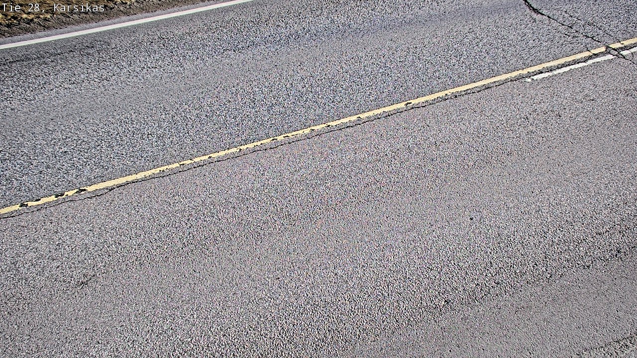 Weather Camera Image Väg 28 Haapavesi, Karsikas, Haapavesi, Pohjois-Pohjanmaa
