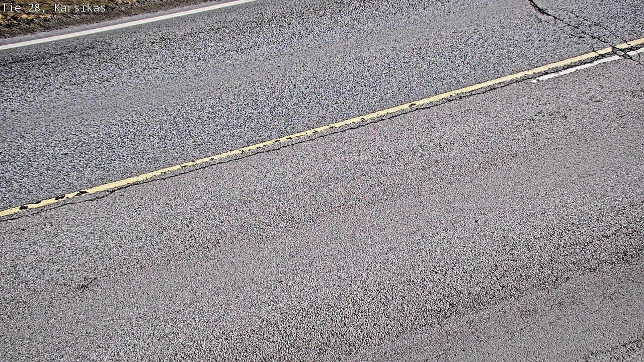 Weather Camera Image Väg 28 Haapavesi, Karsikas, Haapavesi, Pohjois-Pohjanmaa