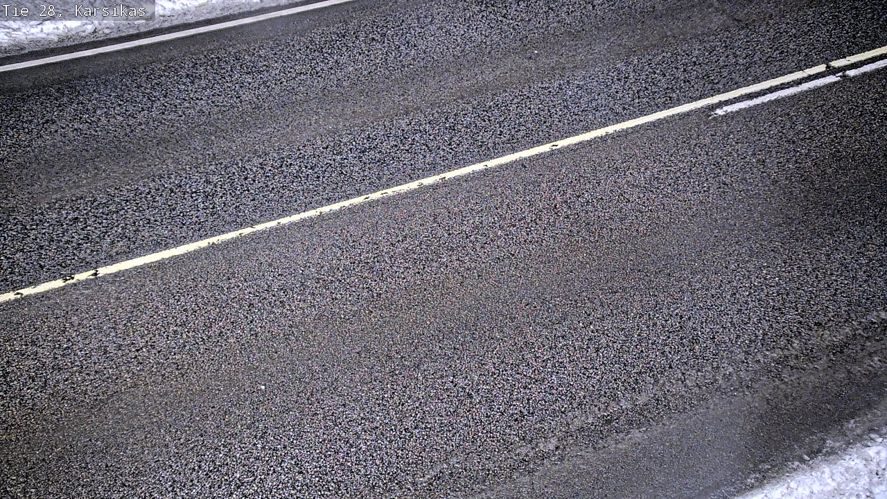 Weather Camera Image Road 28 Haapavesi, Karsikas, Haapavesi, Pohjois-Pohjanmaa