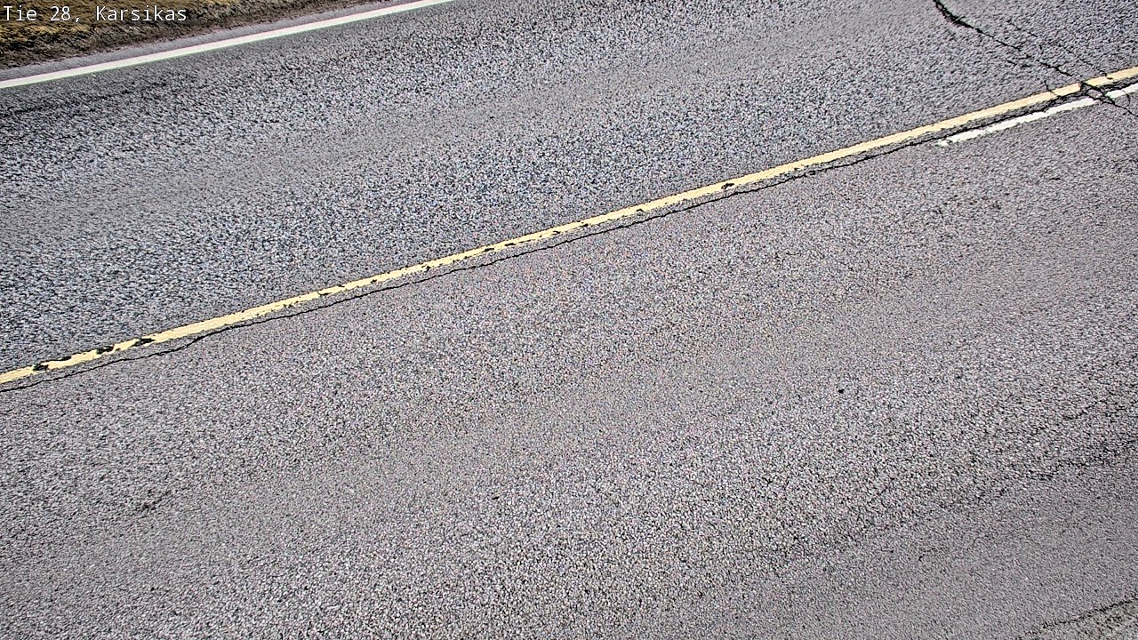 Weather Camera Image Road 28 Haapavesi, Karsikas, Haapavesi, Pohjois-Pohjanmaa