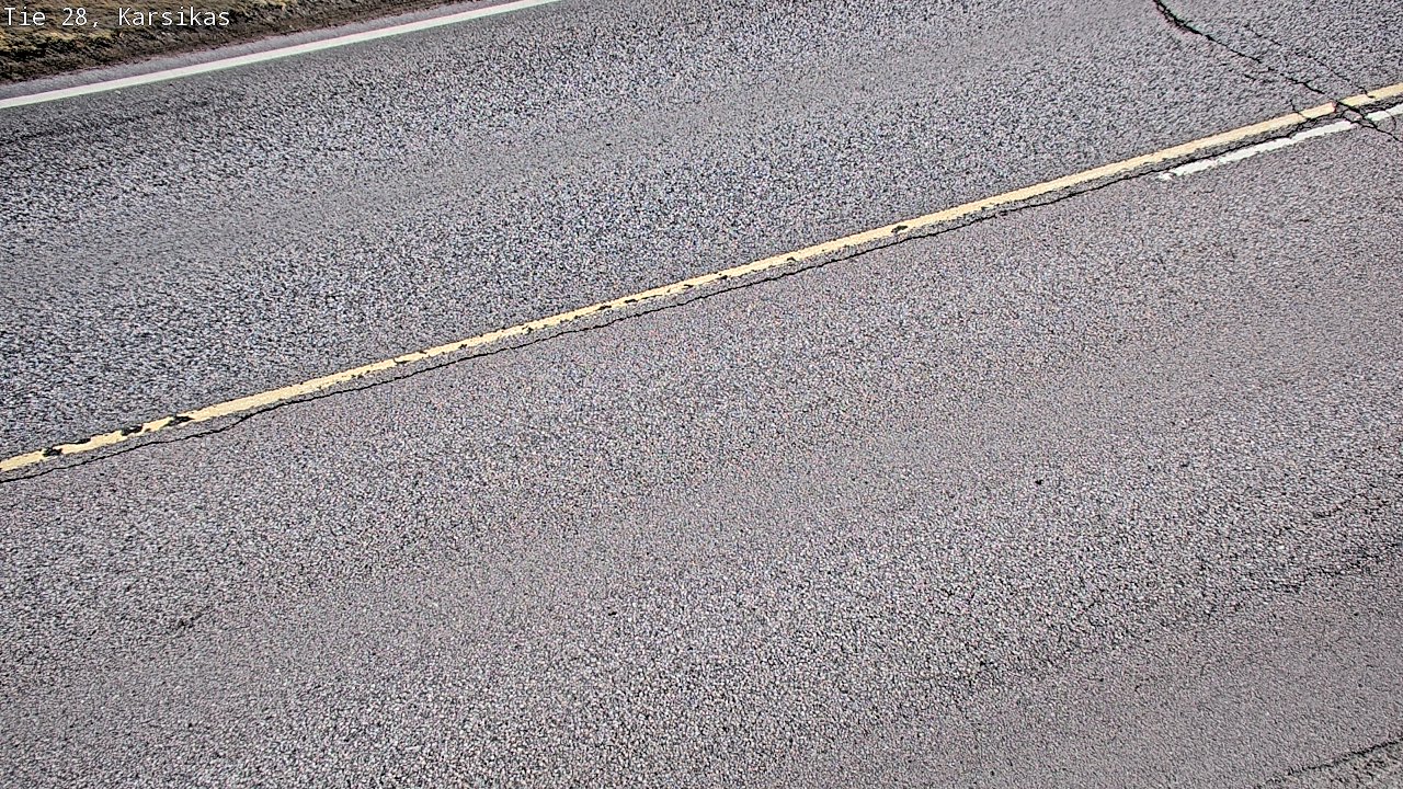 Weather Camera Image Väg 28 Haapavesi, Karsikas, Haapavesi, Pohjois-Pohjanmaa