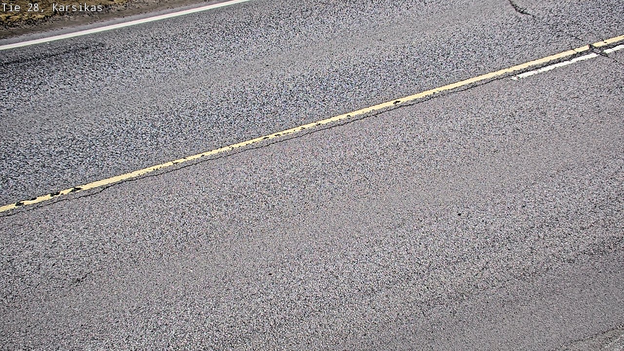 Weather Camera Image Väg 28 Haapavesi, Karsikas, Haapavesi, Pohjois-Pohjanmaa
