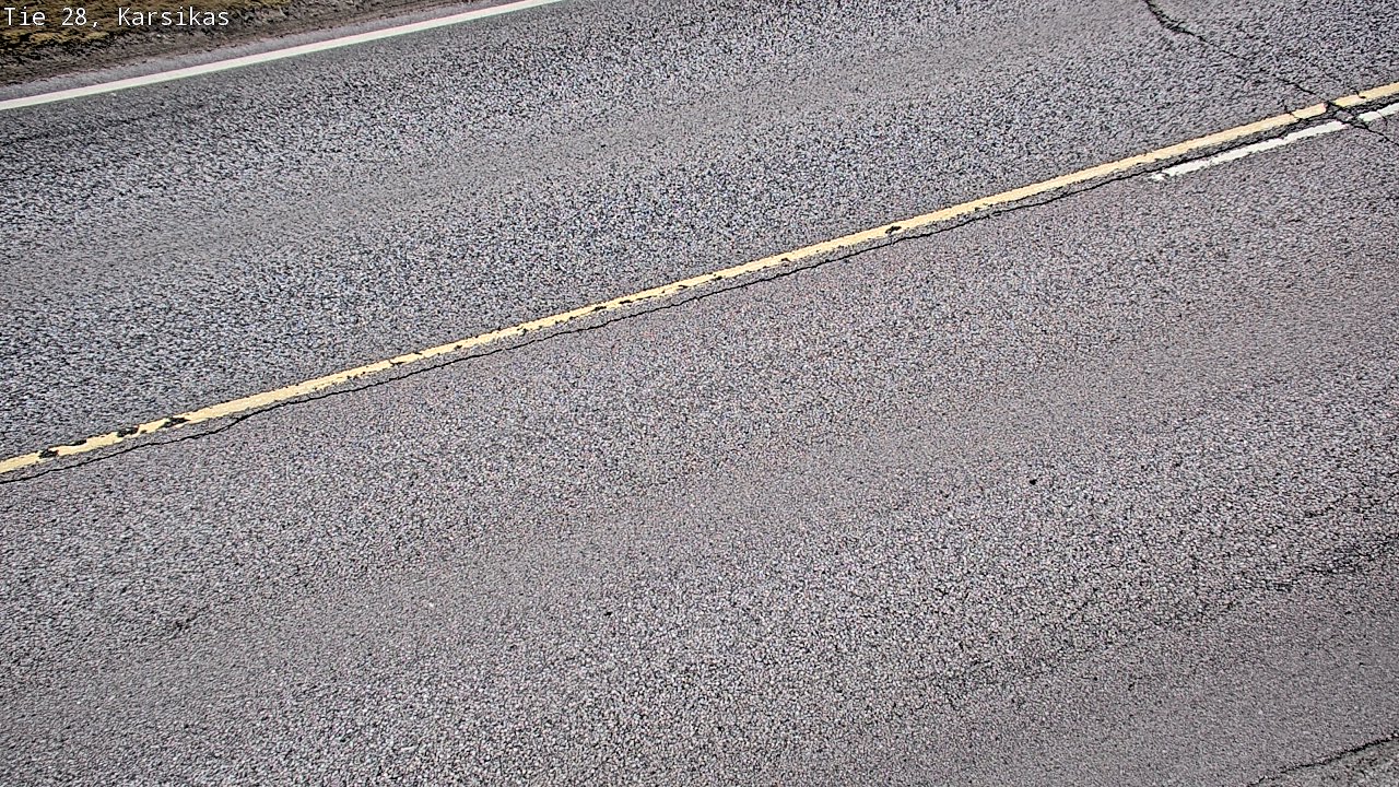 Weather Camera Image Väg 28 Haapavesi, Karsikas, Haapavesi, Pohjois-Pohjanmaa