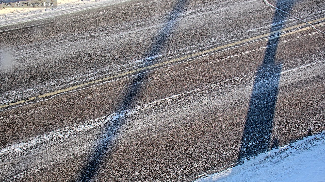 Weather Camera Image Road 28 Haapavesi, Karsikas, Haapavesi, Pohjois-Pohjanmaa