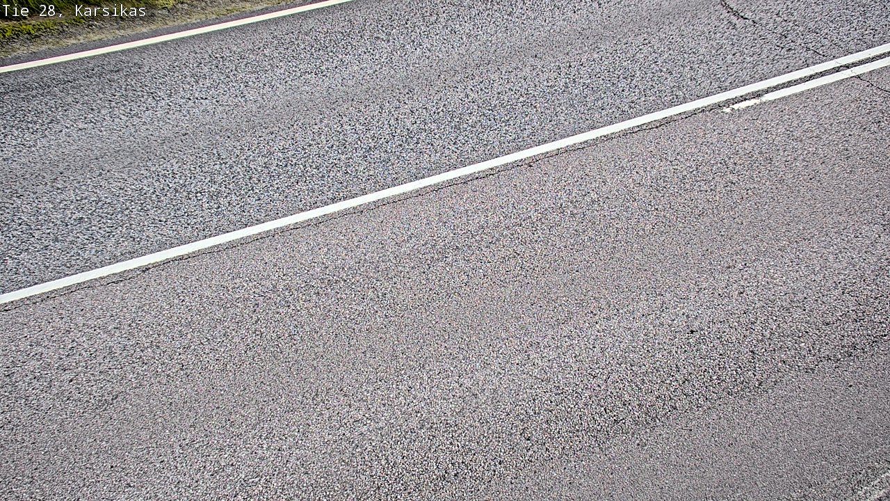 Weather Camera Image Road 28 Haapavesi, Karsikas, Haapavesi, Pohjois-Pohjanmaa