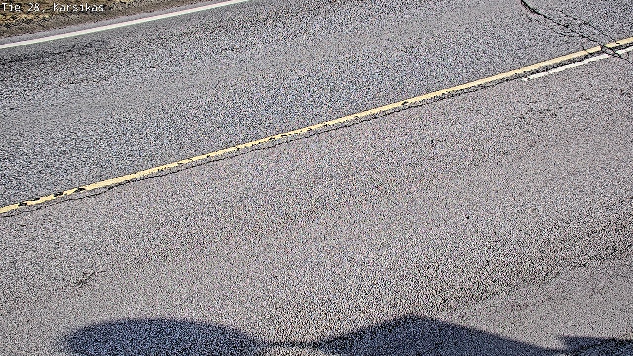 Weather Camera Image Väg 28 Haapavesi, Karsikas, Haapavesi, Pohjois-Pohjanmaa