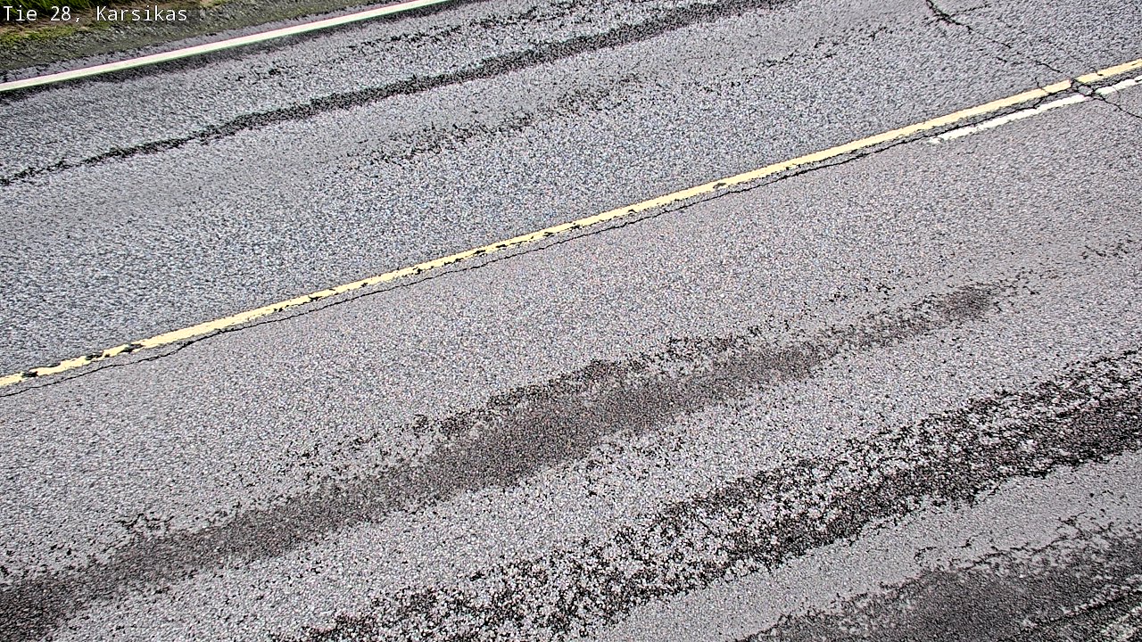 Weather Camera Image Road 28 Haapavesi, Karsikas, Haapavesi, Pohjois-Pohjanmaa