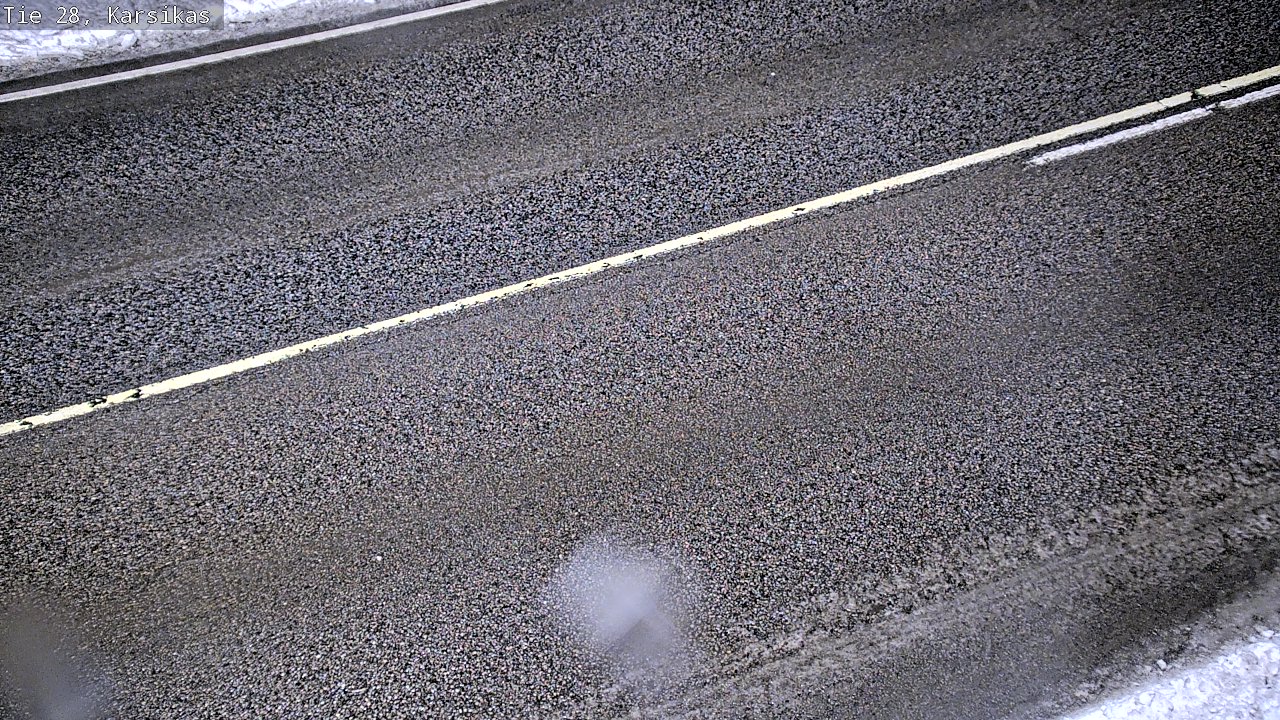 Weather Camera Image Road 28 Haapavesi, Karsikas, Haapavesi, Pohjois-Pohjanmaa