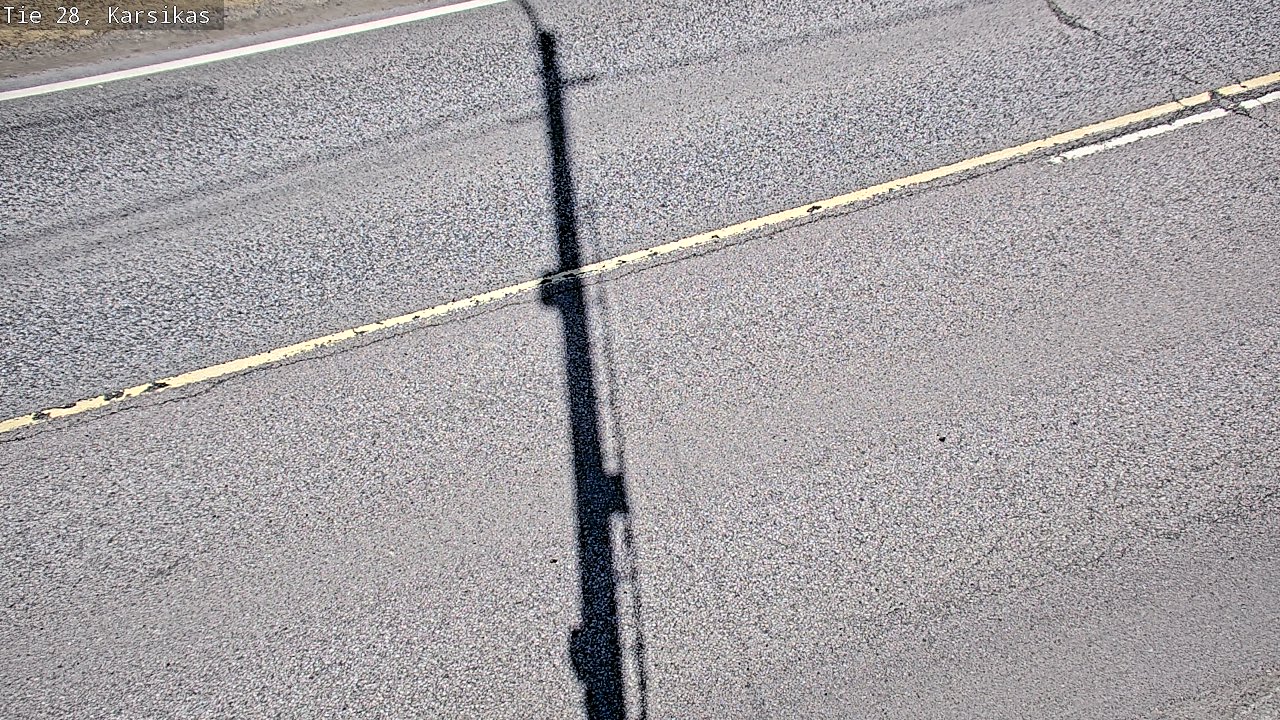 Weather Camera Image Väg 28 Haapavesi, Karsikas, Haapavesi, Pohjois-Pohjanmaa
