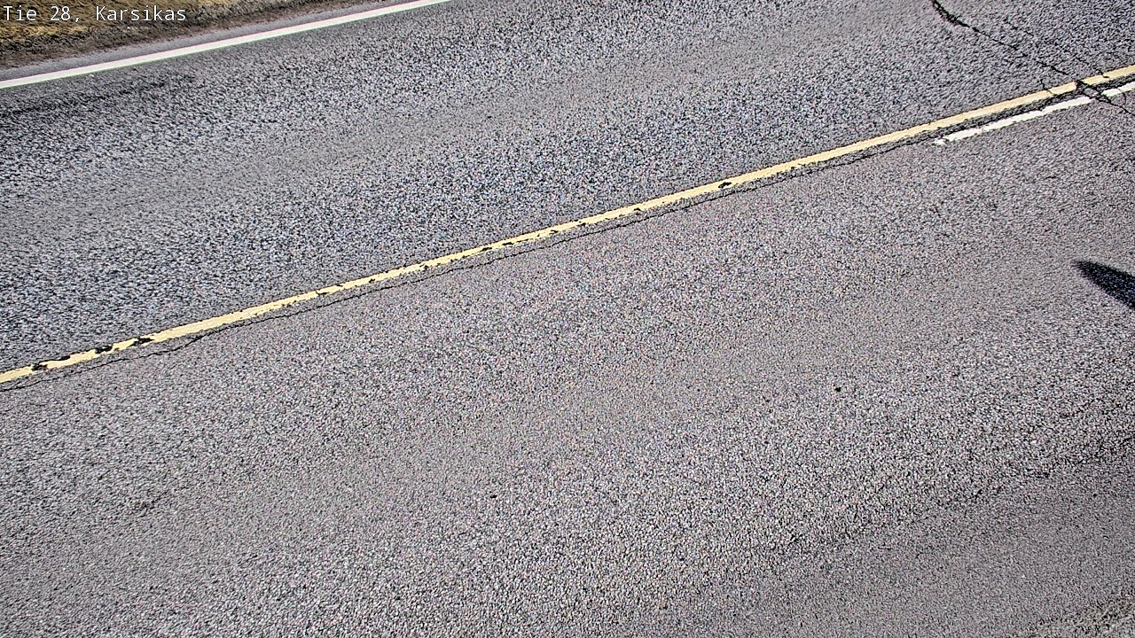Weather Camera Image Väg 28 Haapavesi, Karsikas, Haapavesi, Pohjois-Pohjanmaa