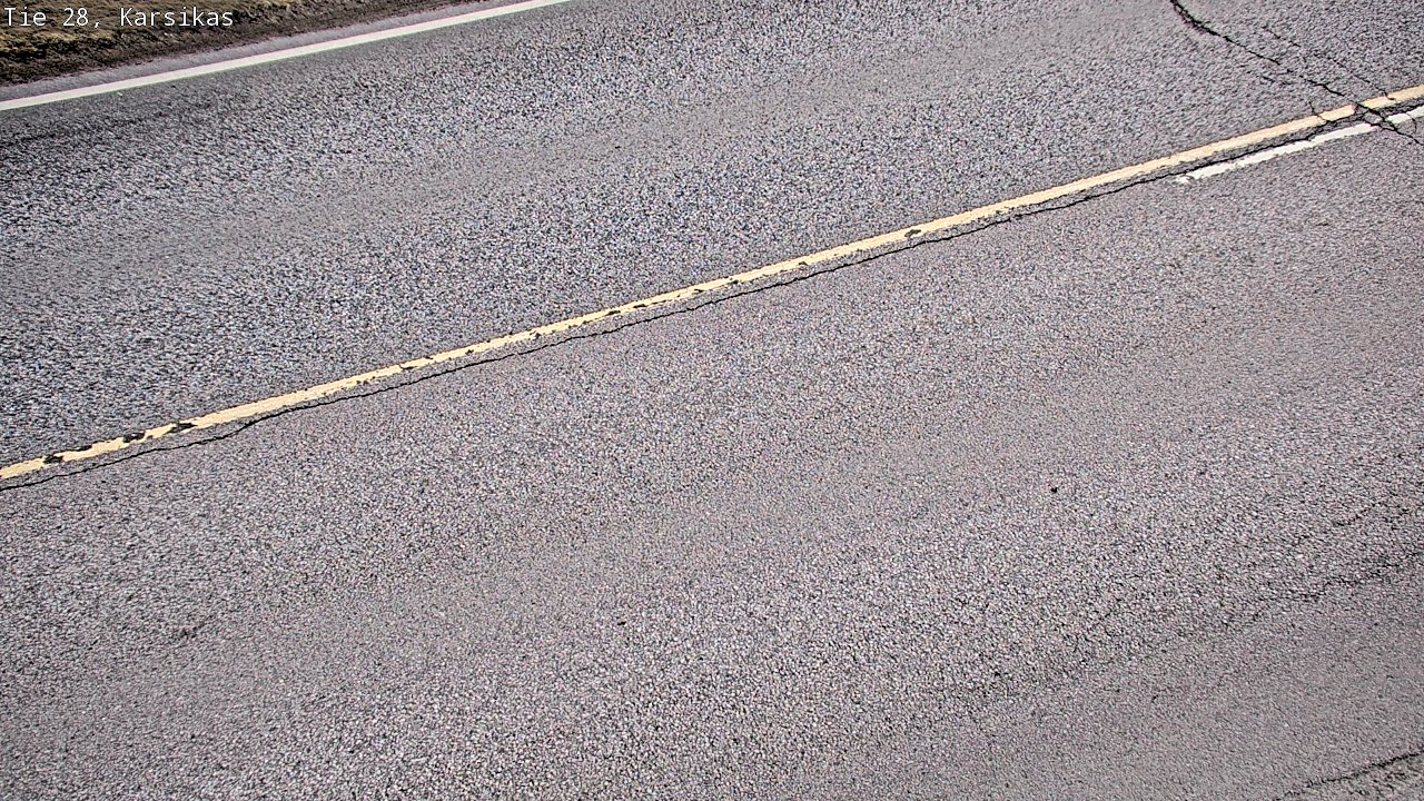 Weather Camera Image Väg 28 Haapavesi, Karsikas, Haapavesi, Pohjois-Pohjanmaa