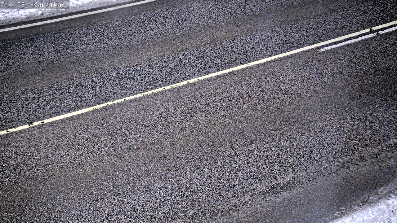 Weather Camera Image Road 28 Haapavesi, Karsikas, Haapavesi, Pohjois-Pohjanmaa