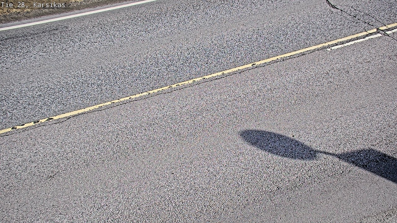 Weather Camera Image Väg 28 Haapavesi, Karsikas, Haapavesi, Pohjois-Pohjanmaa