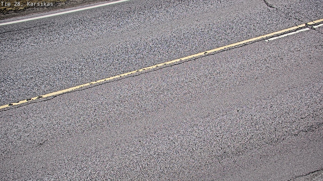 Weather Camera Image Väg 28 Haapavesi, Karsikas, Haapavesi, Pohjois-Pohjanmaa