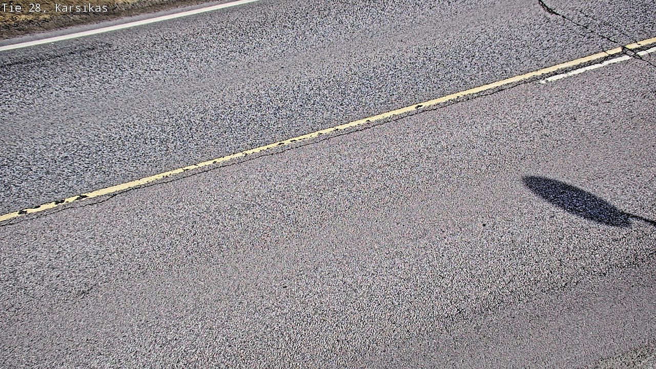 Weather Camera Image Väg 28 Haapavesi, Karsikas, Haapavesi, Pohjois-Pohjanmaa