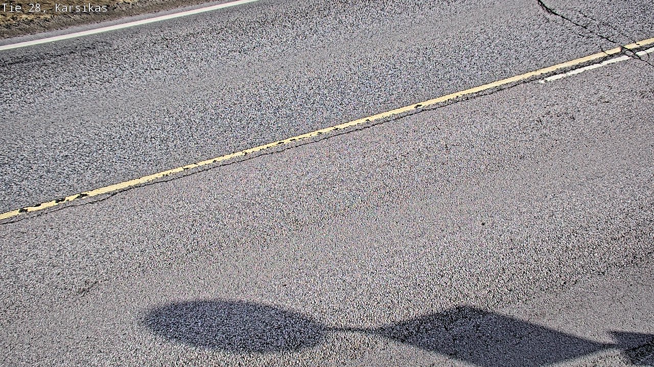 Weather Camera Image Väg 28 Haapavesi, Karsikas, Haapavesi, Pohjois-Pohjanmaa