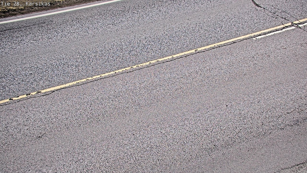 Weather Camera Image Väg 28 Haapavesi, Karsikas, Haapavesi, Pohjois-Pohjanmaa