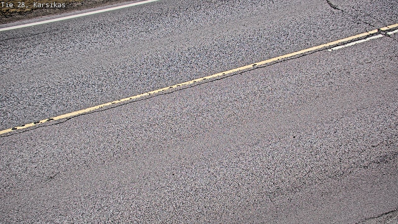 Weather Camera Image Väg 28 Haapavesi, Karsikas, Haapavesi, Pohjois-Pohjanmaa