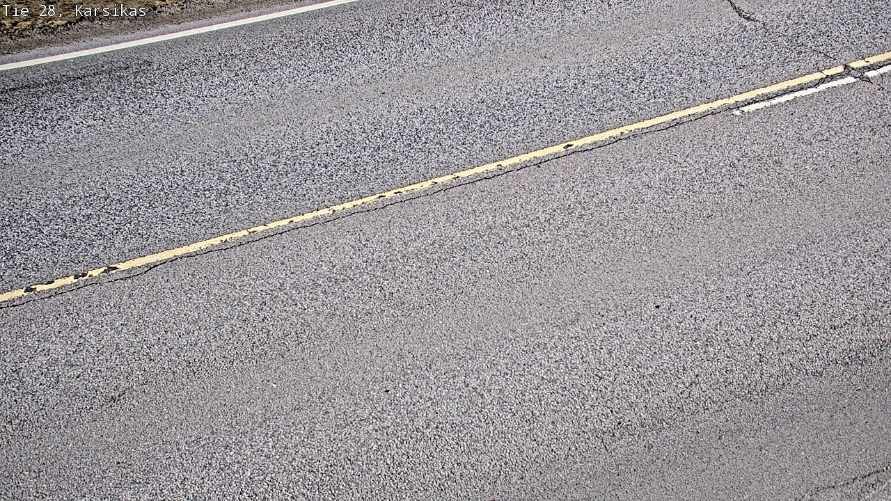 Weather Camera Image Väg 28 Haapavesi, Karsikas, Haapavesi, Pohjois-Pohjanmaa