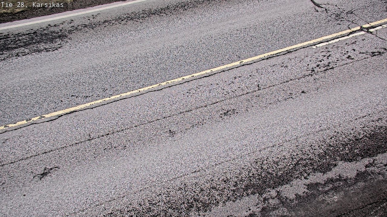 Weather Camera Image Road 28 Haapavesi, Karsikas, Haapavesi, Pohjois-Pohjanmaa