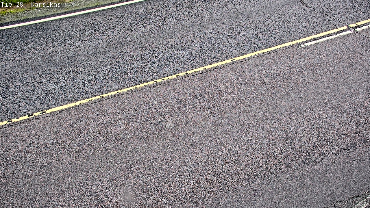 Weather Camera Image Road 28 Haapavesi, Karsikas, Haapavesi, Pohjois-Pohjanmaa