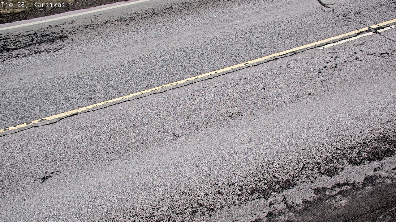 Weather Camera Image Road 28 Haapavesi, Karsikas, Haapavesi, Pohjois-Pohjanmaa