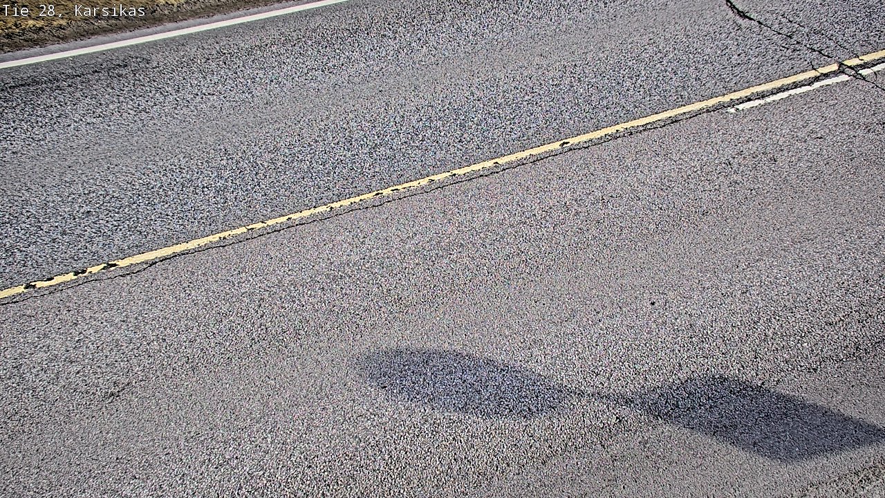 Weather Camera Image Väg 28 Haapavesi, Karsikas, Haapavesi, Pohjois-Pohjanmaa