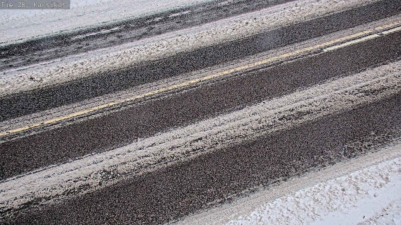 Weather Camera Image Road 28 Haapavesi, Karsikas, Haapavesi, Pohjois-Pohjanmaa