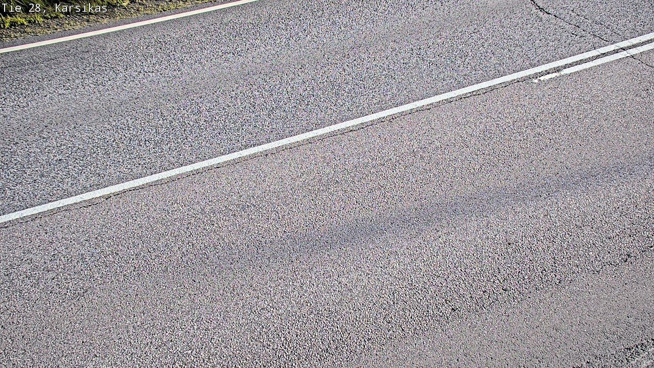 Weather Camera Image Road 28 Haapavesi, Karsikas, Haapavesi, Pohjois-Pohjanmaa