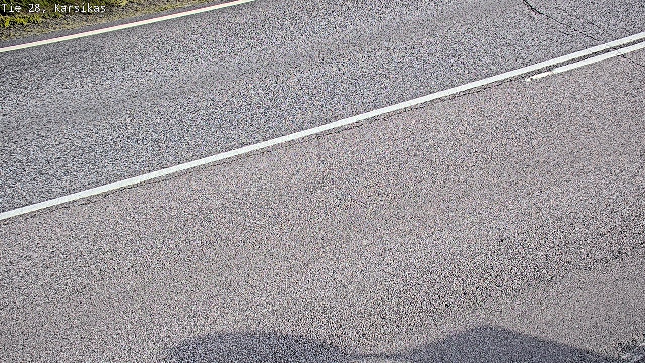 Weather Camera Image Road 28 Haapavesi, Karsikas, Haapavesi, Pohjois-Pohjanmaa
