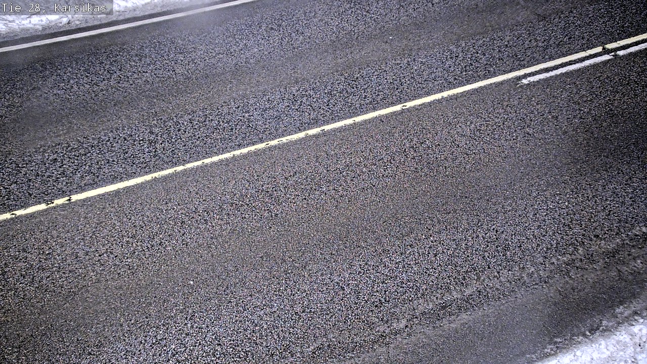 Weather Camera Image Road 28 Haapavesi, Karsikas, Haapavesi, Pohjois-Pohjanmaa