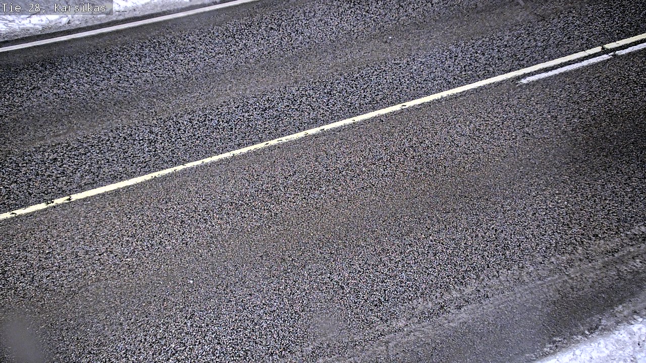 Weather Camera Image Road 28 Haapavesi, Karsikas, Haapavesi, Pohjois-Pohjanmaa