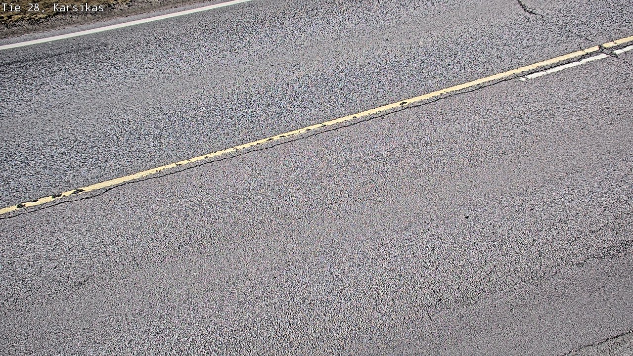 Weather Camera Image Väg 28 Haapavesi, Karsikas, Haapavesi, Pohjois-Pohjanmaa