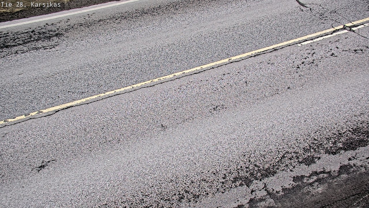 Weather Camera Image Road 28 Haapavesi, Karsikas, Haapavesi, Pohjois-Pohjanmaa