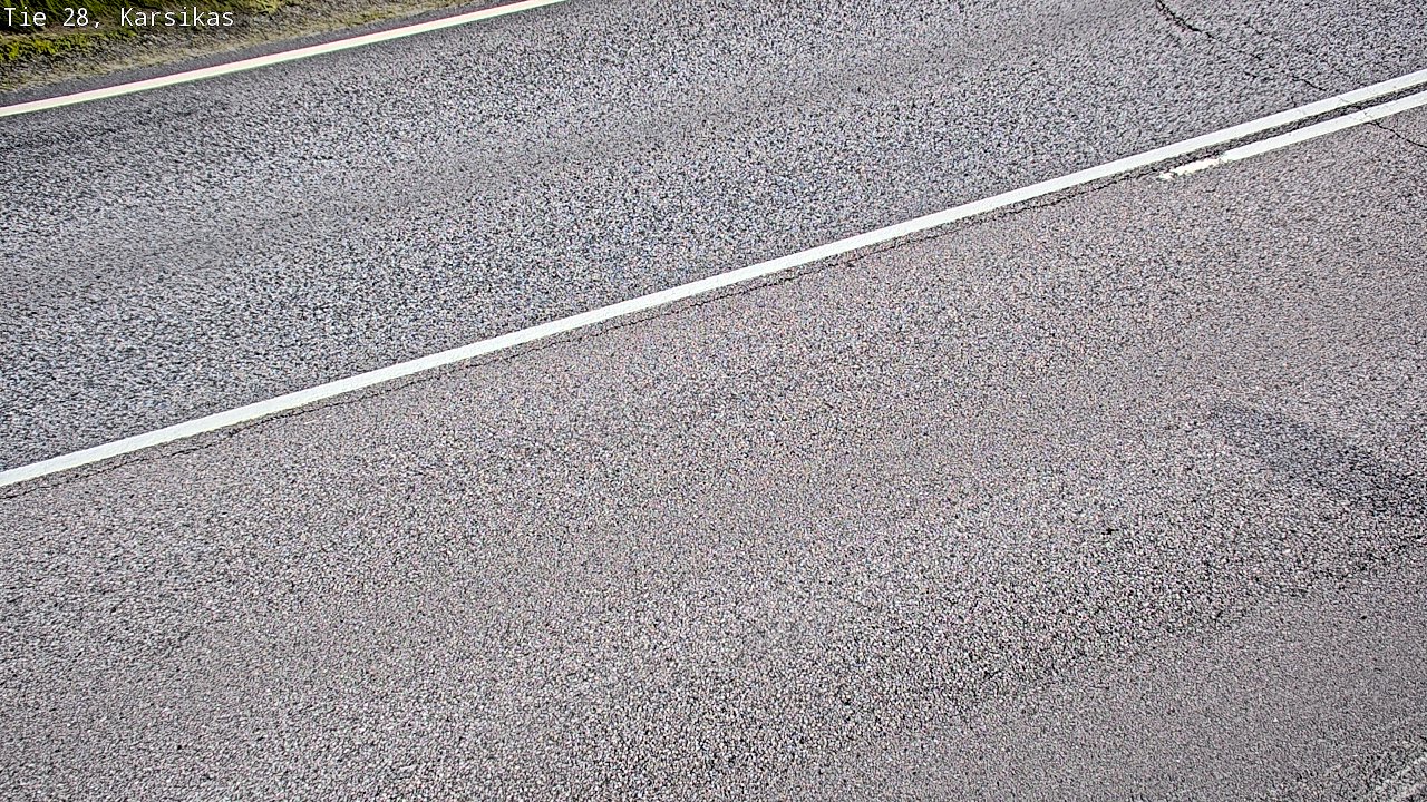 Weather Camera Image Road 28 Haapavesi, Karsikas, Haapavesi, Pohjois-Pohjanmaa