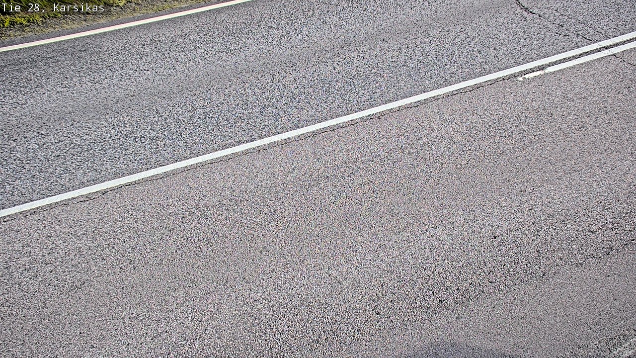 Weather Camera Image Road 28 Haapavesi, Karsikas, Haapavesi, Pohjois-Pohjanmaa