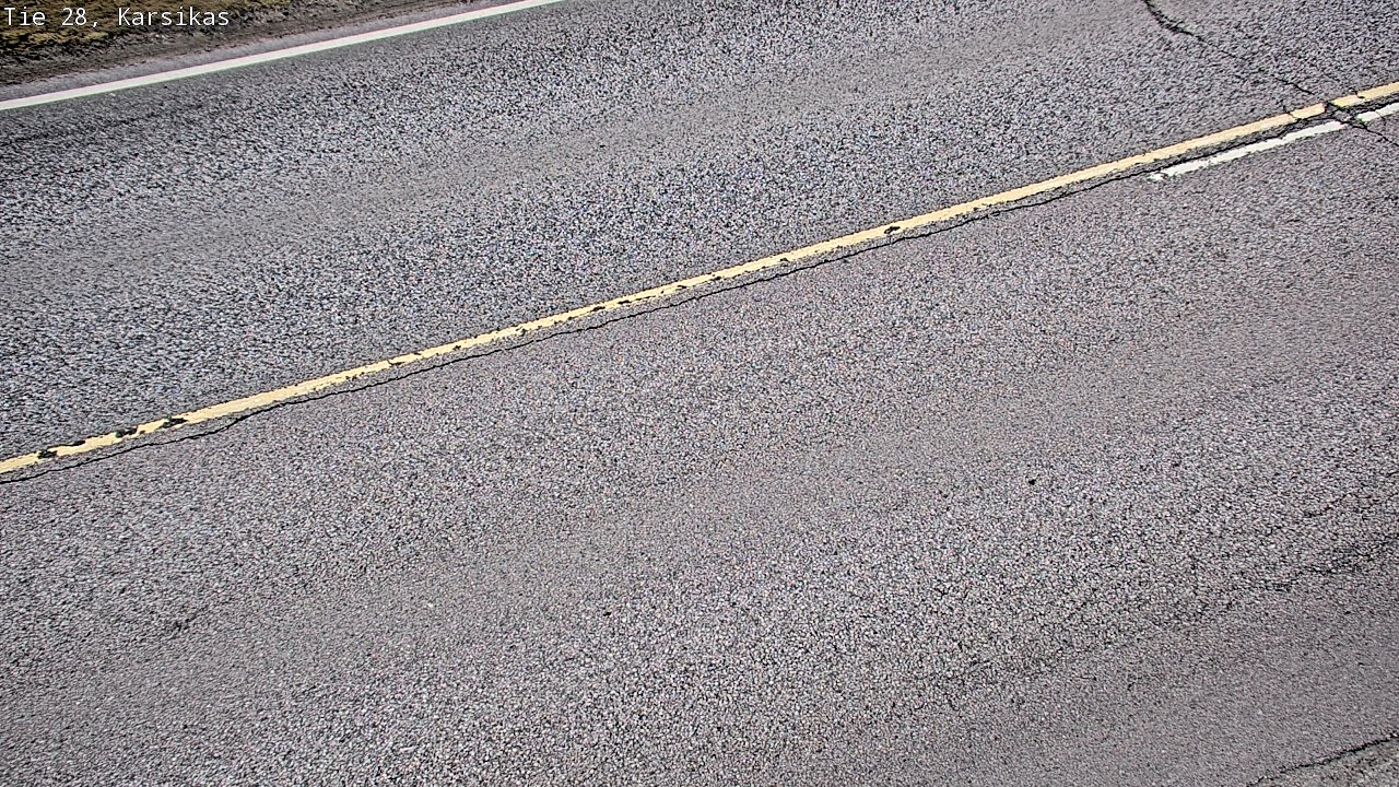 Weather Camera Image Väg 28 Haapavesi, Karsikas, Haapavesi, Pohjois-Pohjanmaa