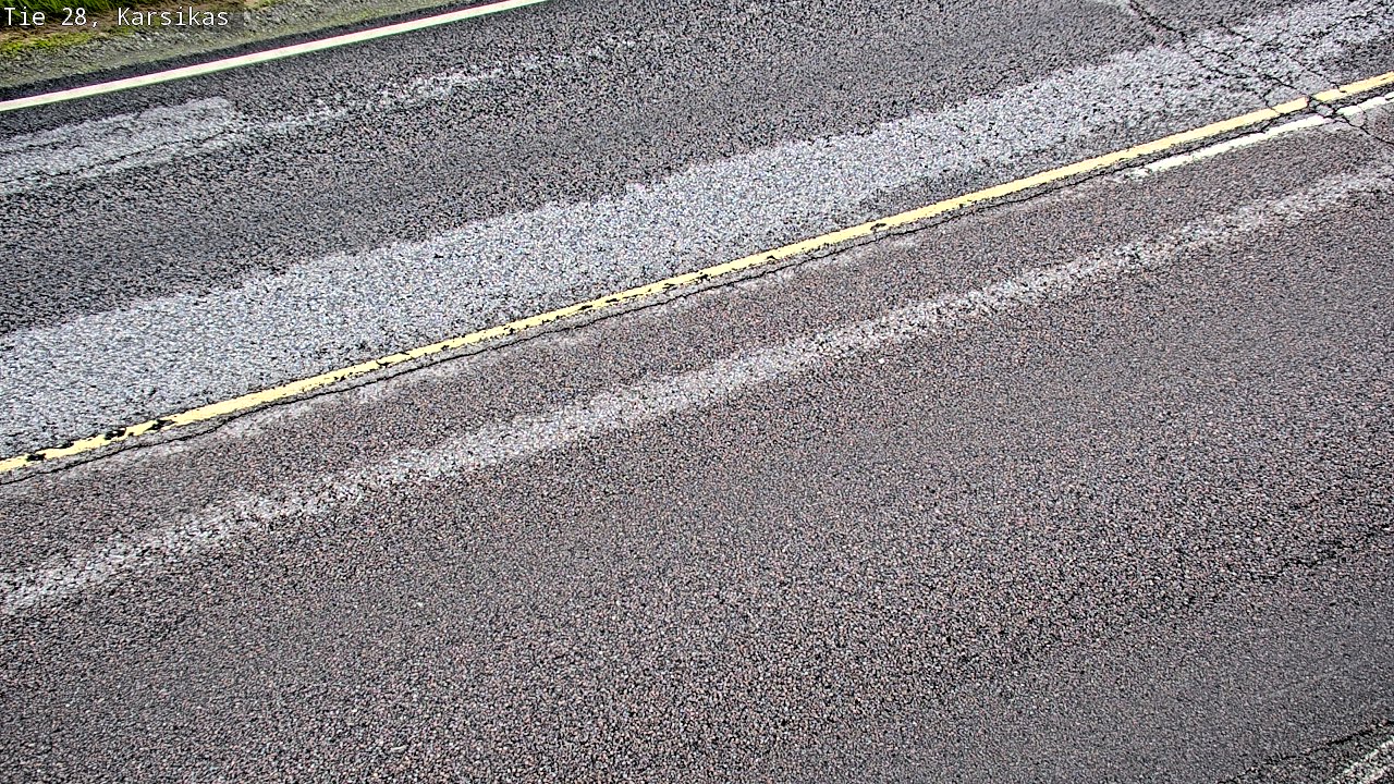 Weather Camera Image Road 28 Haapavesi, Karsikas, Haapavesi, Pohjois-Pohjanmaa