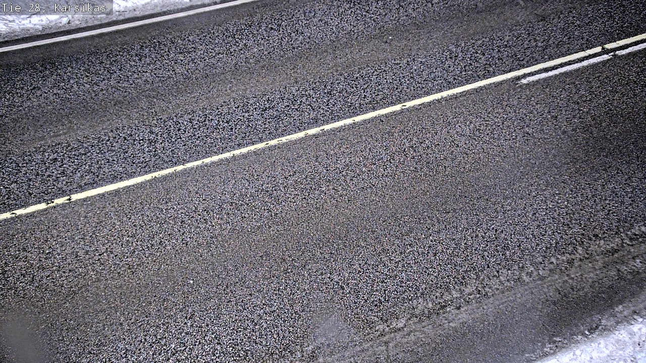 Weather Camera Image Road 28 Haapavesi, Karsikas, Haapavesi, Pohjois-Pohjanmaa