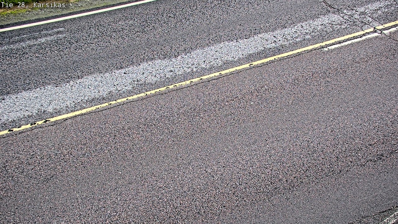 Weather Camera Image Road 28 Haapavesi, Karsikas, Haapavesi, Pohjois-Pohjanmaa