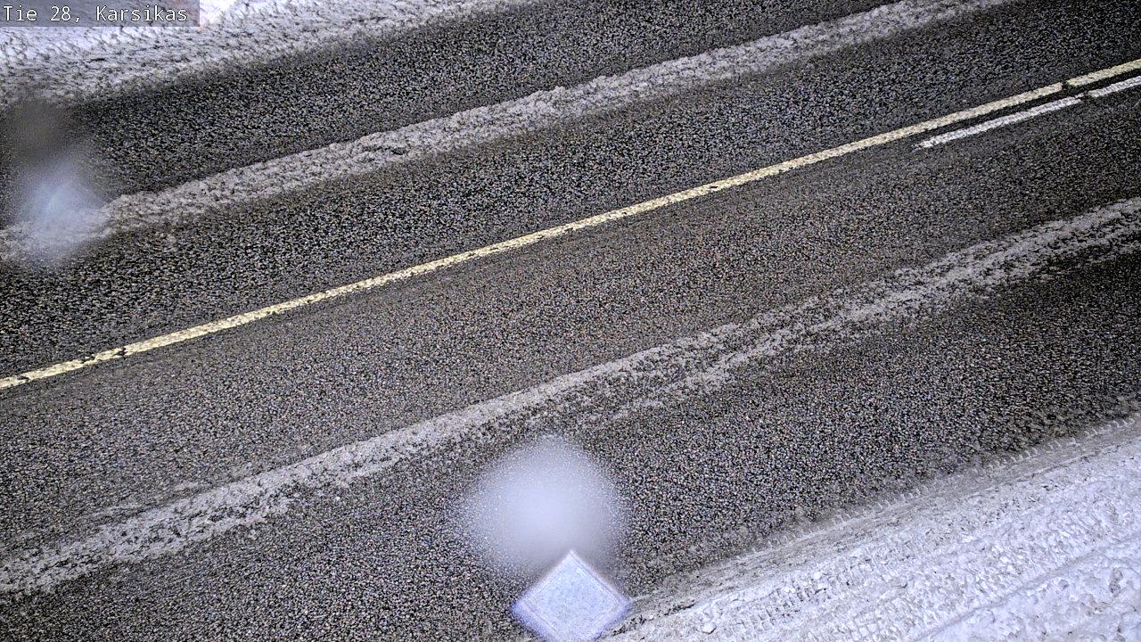 Weather Camera Image Road 28 Haapavesi, Karsikas, Haapavesi, Pohjois-Pohjanmaa