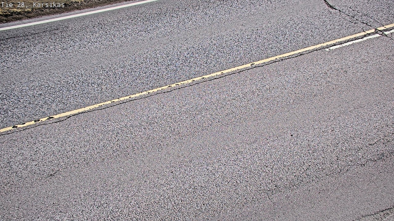 Weather Camera Image Väg 28 Haapavesi, Karsikas, Haapavesi, Pohjois-Pohjanmaa