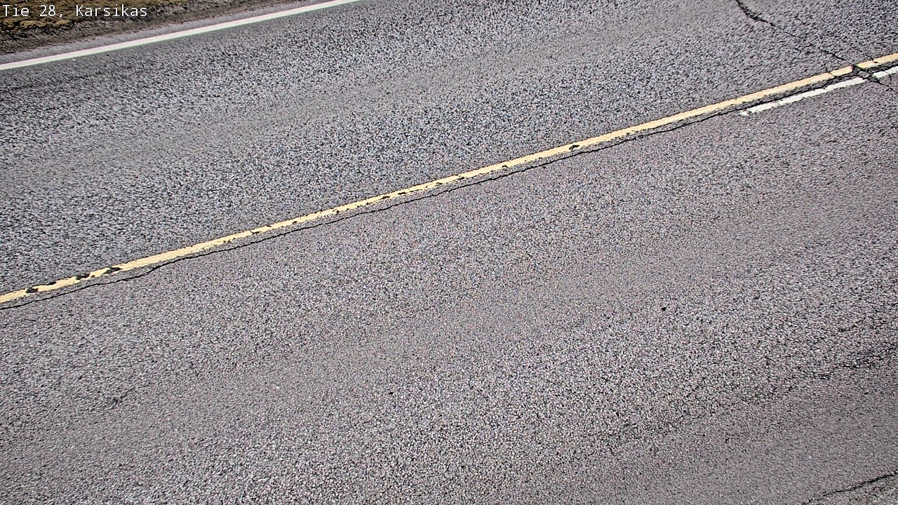 Weather Camera Image Väg 28 Haapavesi, Karsikas, Haapavesi, Pohjois-Pohjanmaa