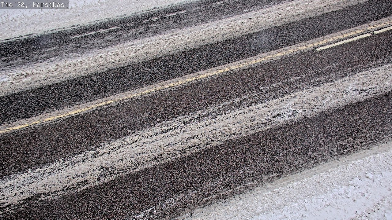 Weather Camera Image Road 28 Haapavesi, Karsikas, Haapavesi, Pohjois-Pohjanmaa