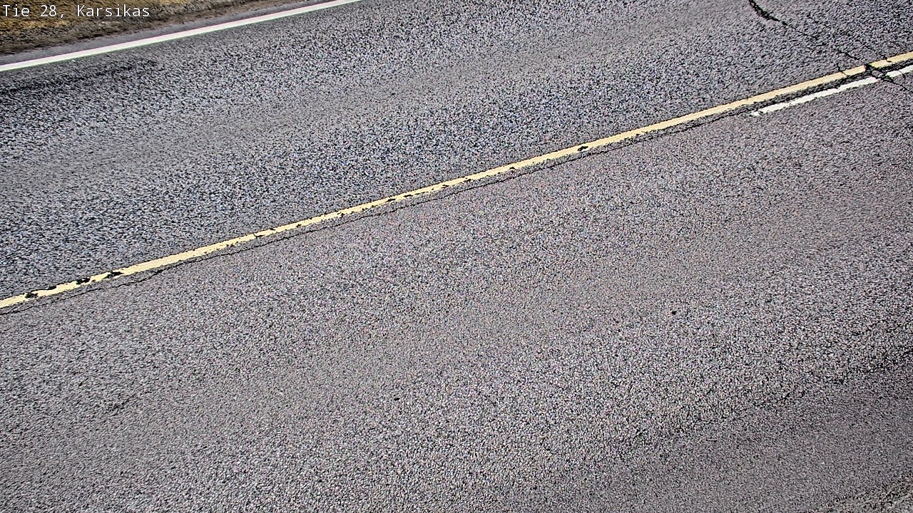 Weather Camera Image Väg 28 Haapavesi, Karsikas, Haapavesi, Pohjois-Pohjanmaa
