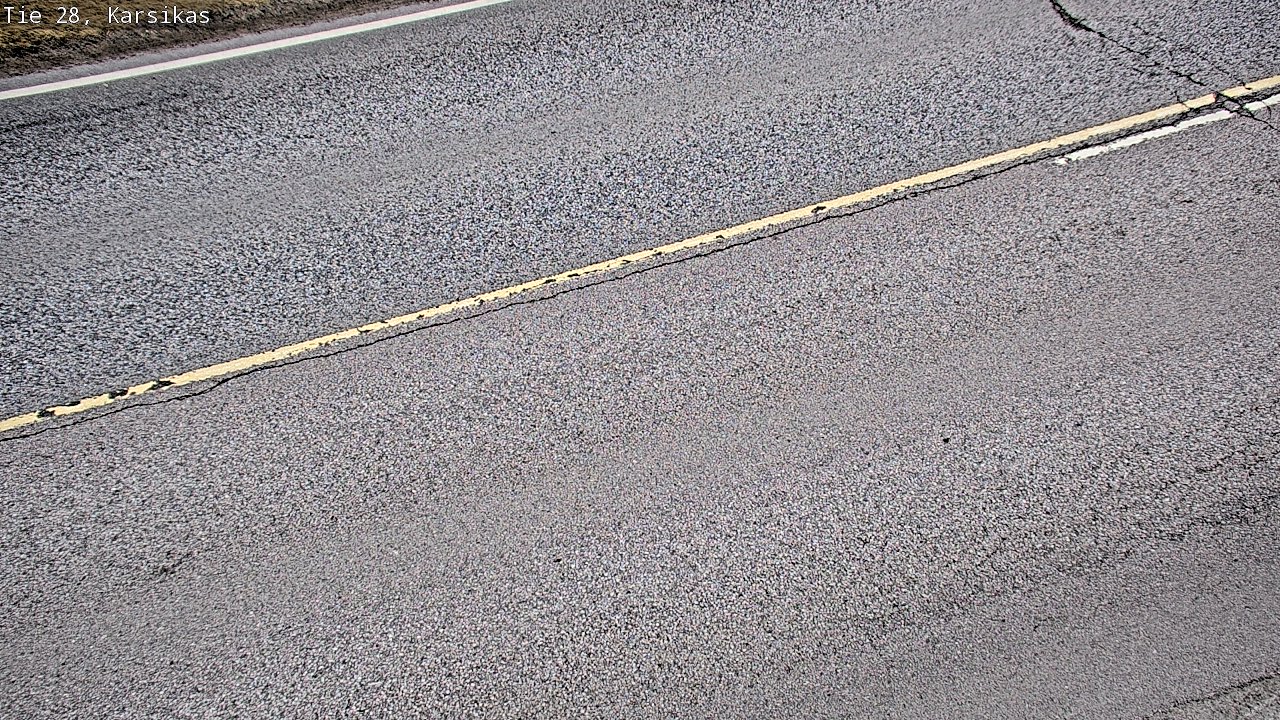 Weather Camera Image Road 28 Haapavesi, Karsikas, Haapavesi, Pohjois-Pohjanmaa