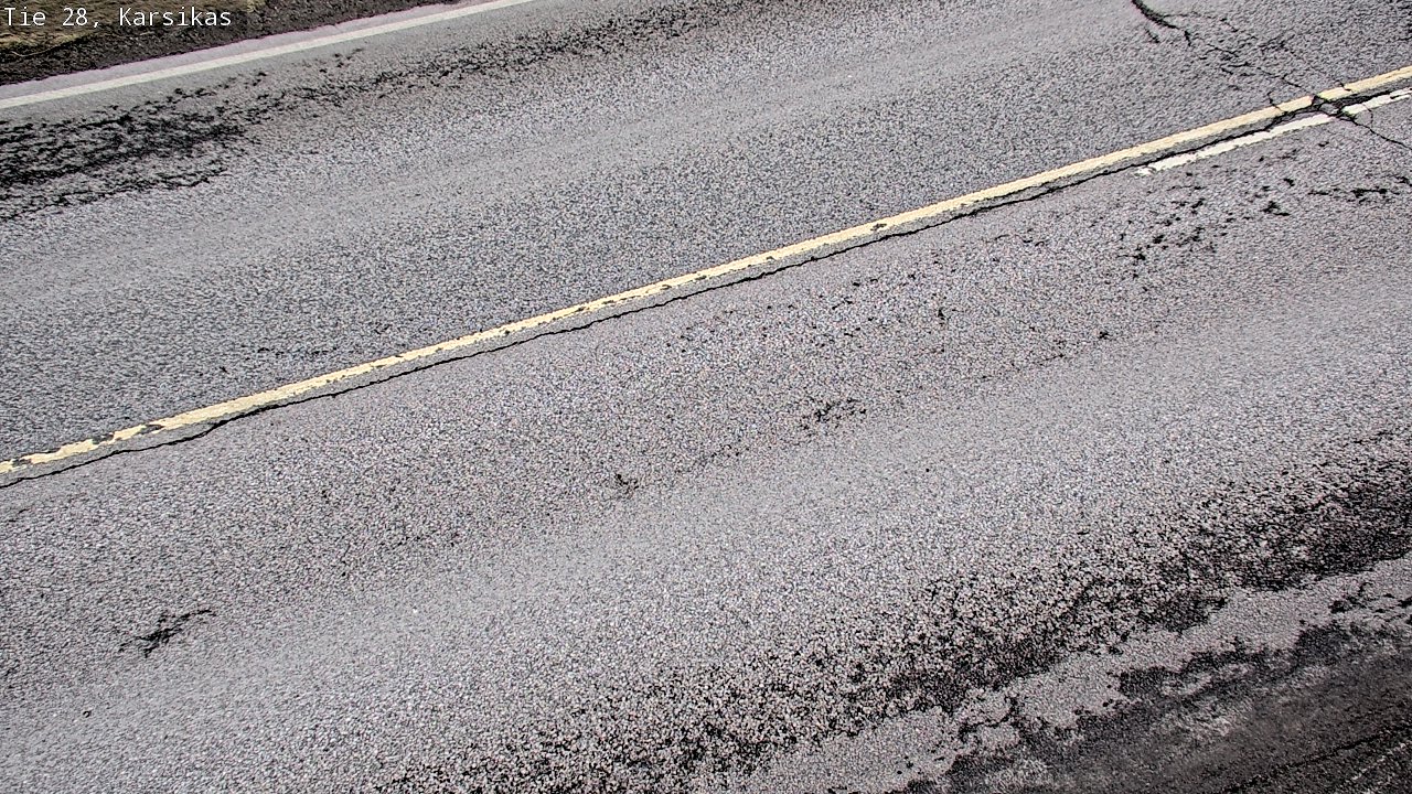 Weather Camera Image Road 28 Haapavesi, Karsikas, Haapavesi, Pohjois-Pohjanmaa